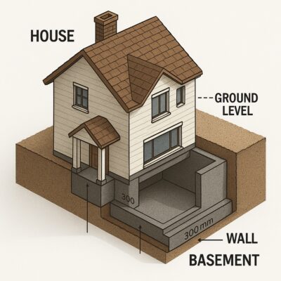 Reinforced Concrete Basement